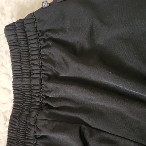 Adidas Originals Wide Leg Pant Sz S Black/White - Picture 11 of 16